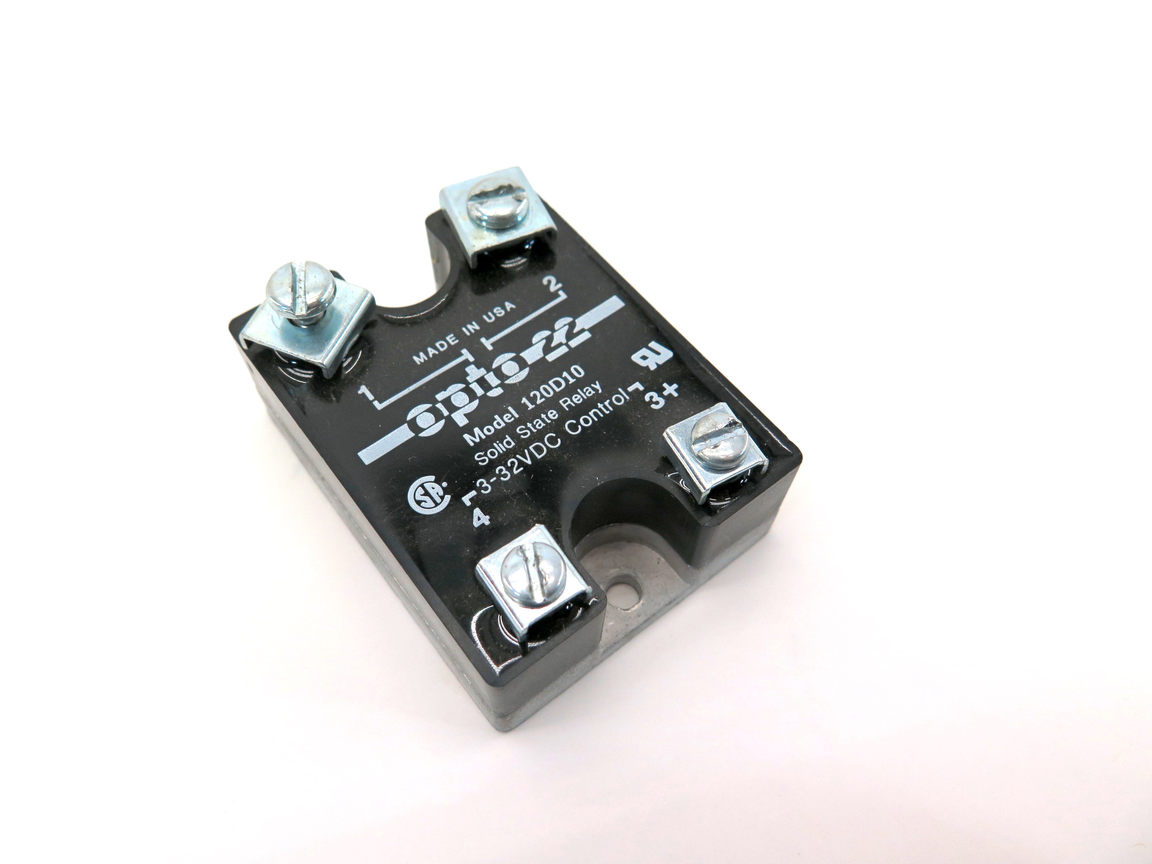 Opto 22 Model 120D10 Solid State Relay 3-32Vdc Control - Advance Operations