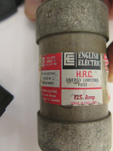 Load image into Gallery viewer, English Electric H.R.C. Energy Limiting Fuse, C125HR, 125A, 600VAC - Advance Operations
