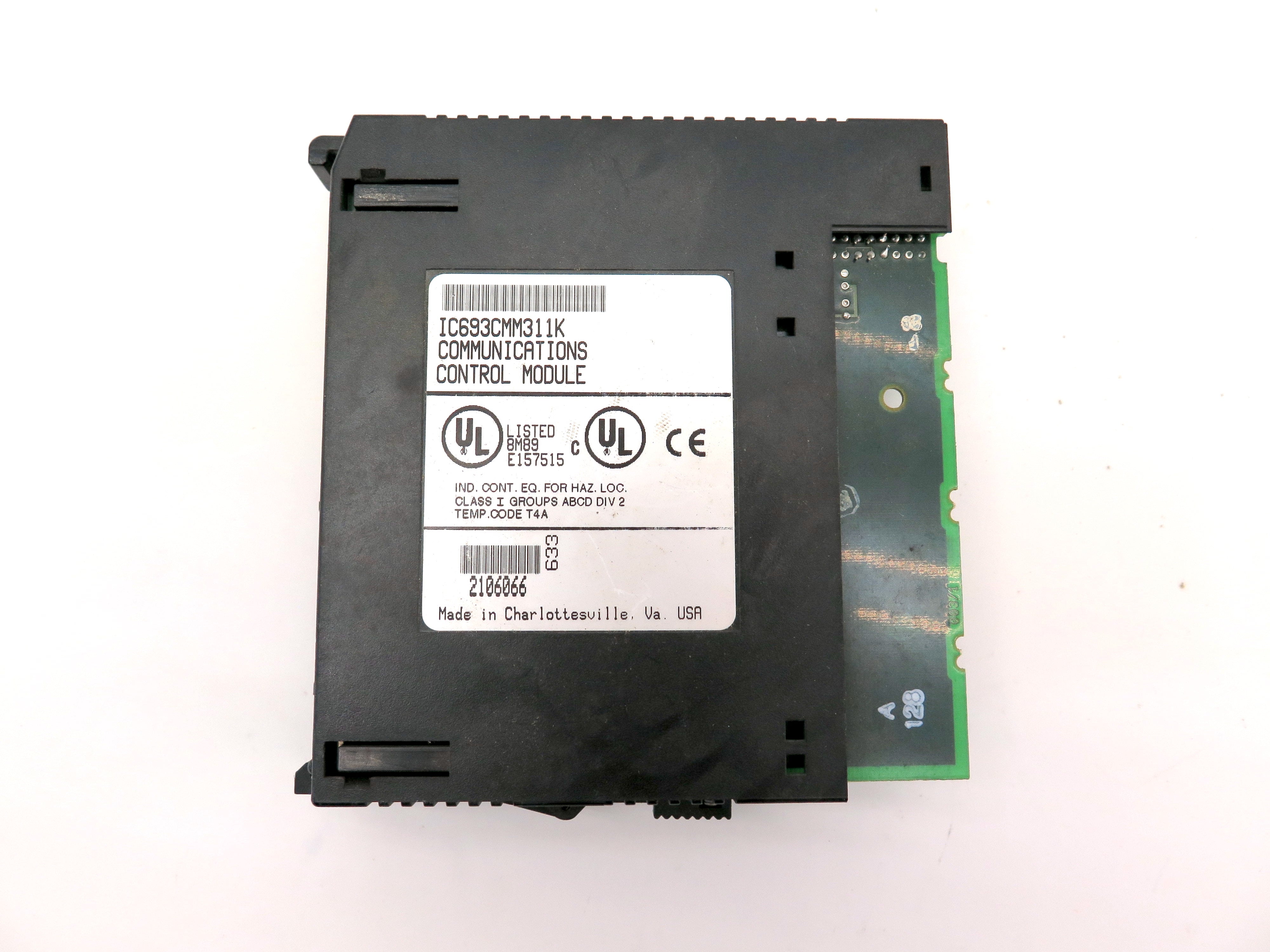 GE Fanuc IC693CMM311K Communication Control Module Missing Cover - Advance Operations