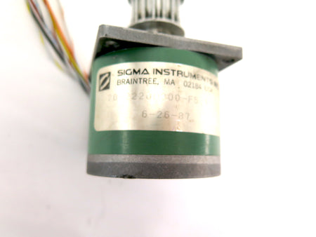 Sigma Instruments 20-2220D200-F5 Impedance Protected Stepping Motor - Advance Operations