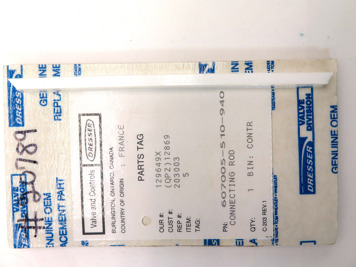 Masoneilan Seat Lock 607005-510-940 - Advance Operations