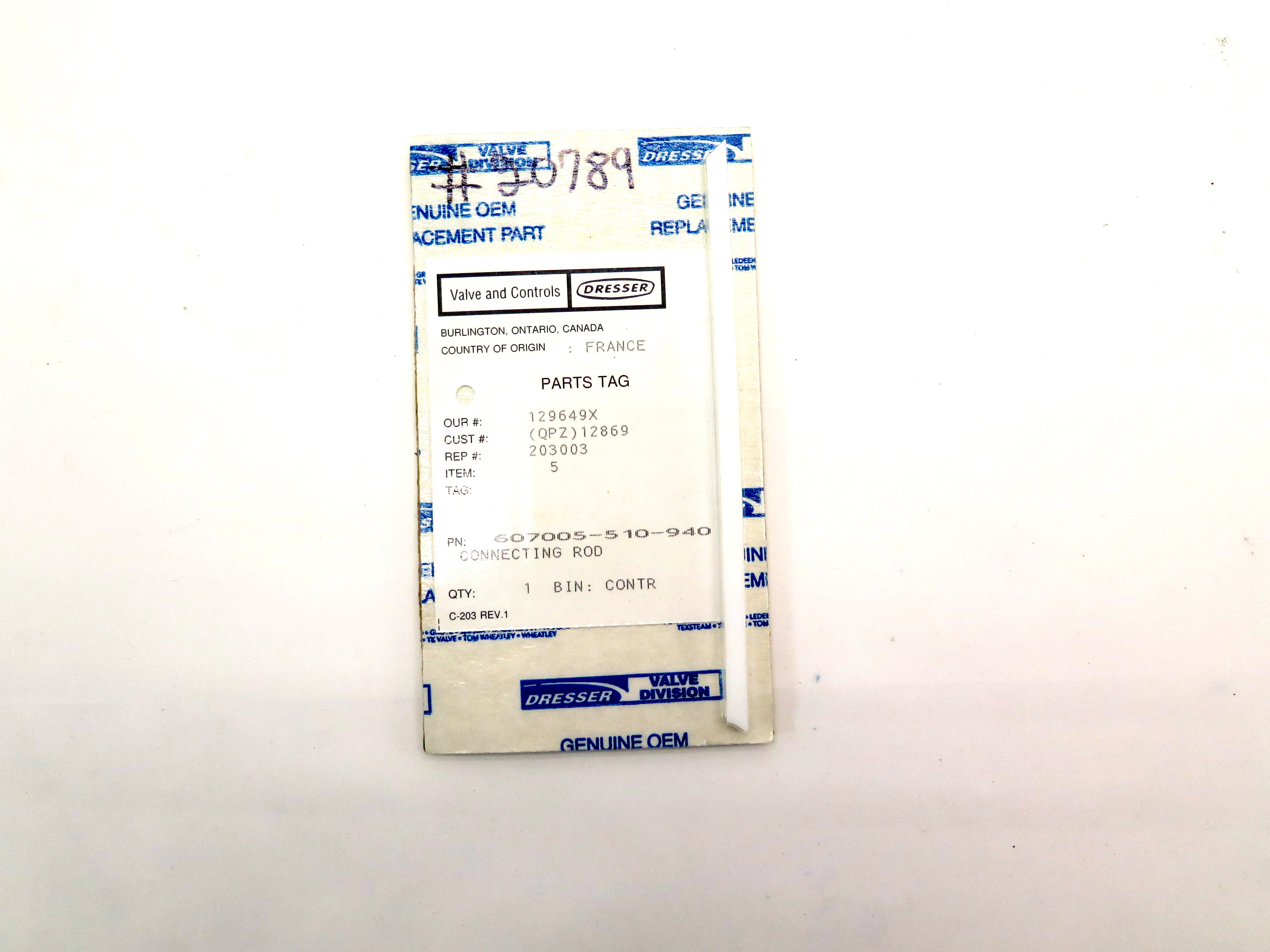 Masoneilan Seat Lock 607005-510-940 - Advance Operations
