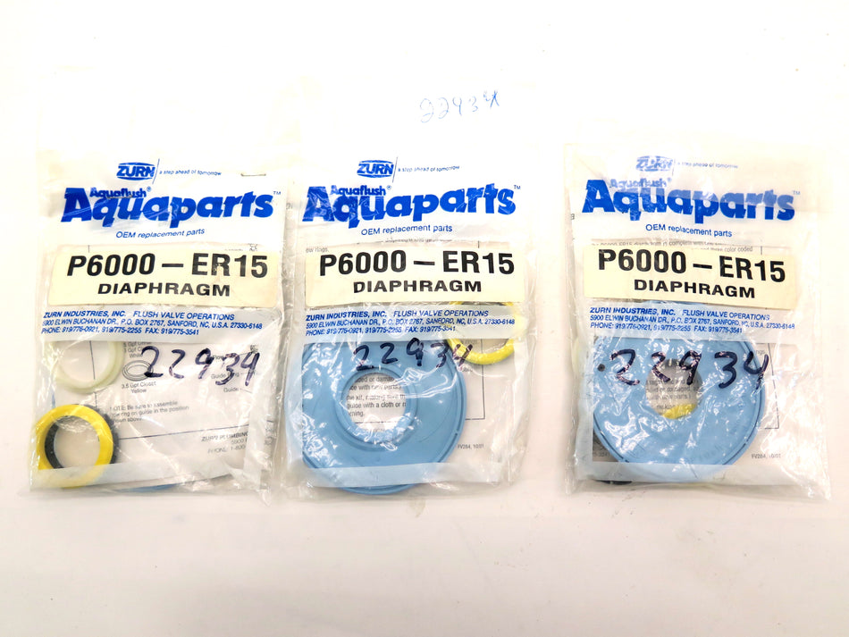 Zurn DiDIaphragm TOILET P6000-ER15(3) P6000-E15 ( - Advance Operations