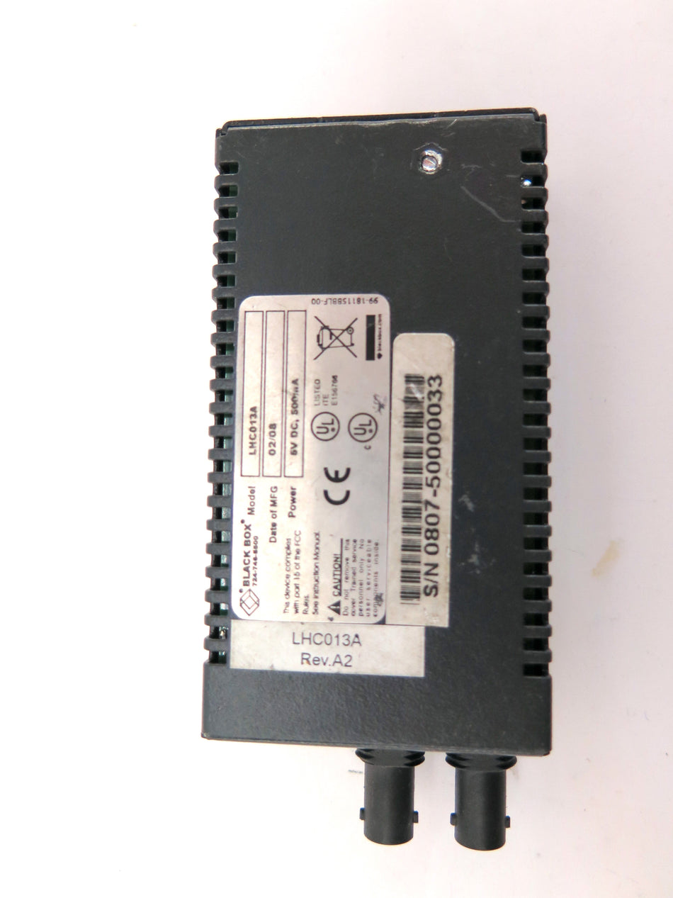 Black Box LNC013A Miniature Media Converter Used - Advance Operations