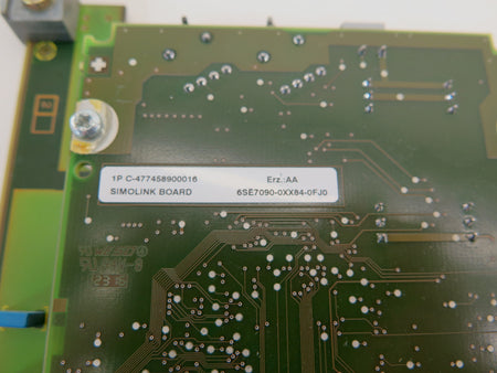 Siemens Simolink Board 6SE7 090-0XX84-0FJ0 Dual Assembly With Connection Board - Advance Operations
