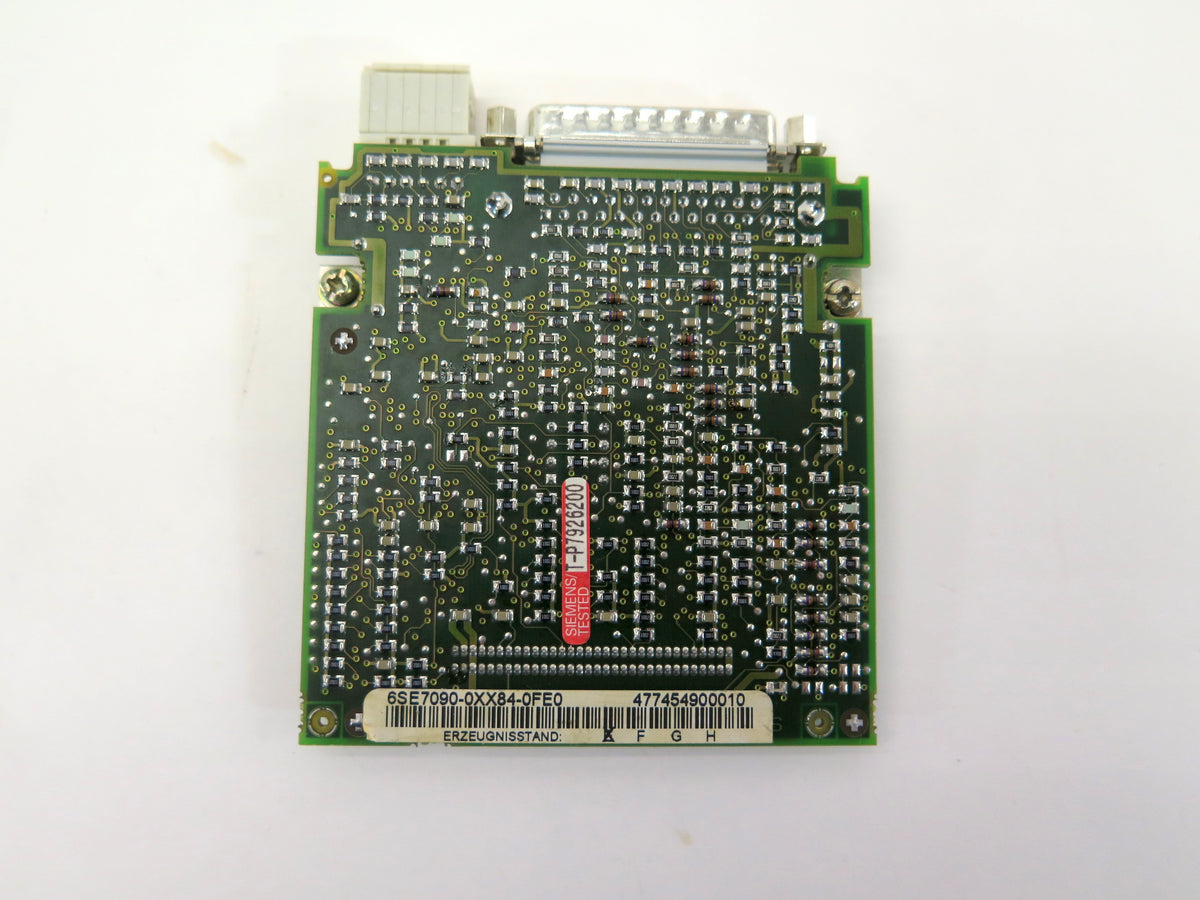 Siemens 6SE7090-0XX84-0FE0 Control Board - Advance Operations