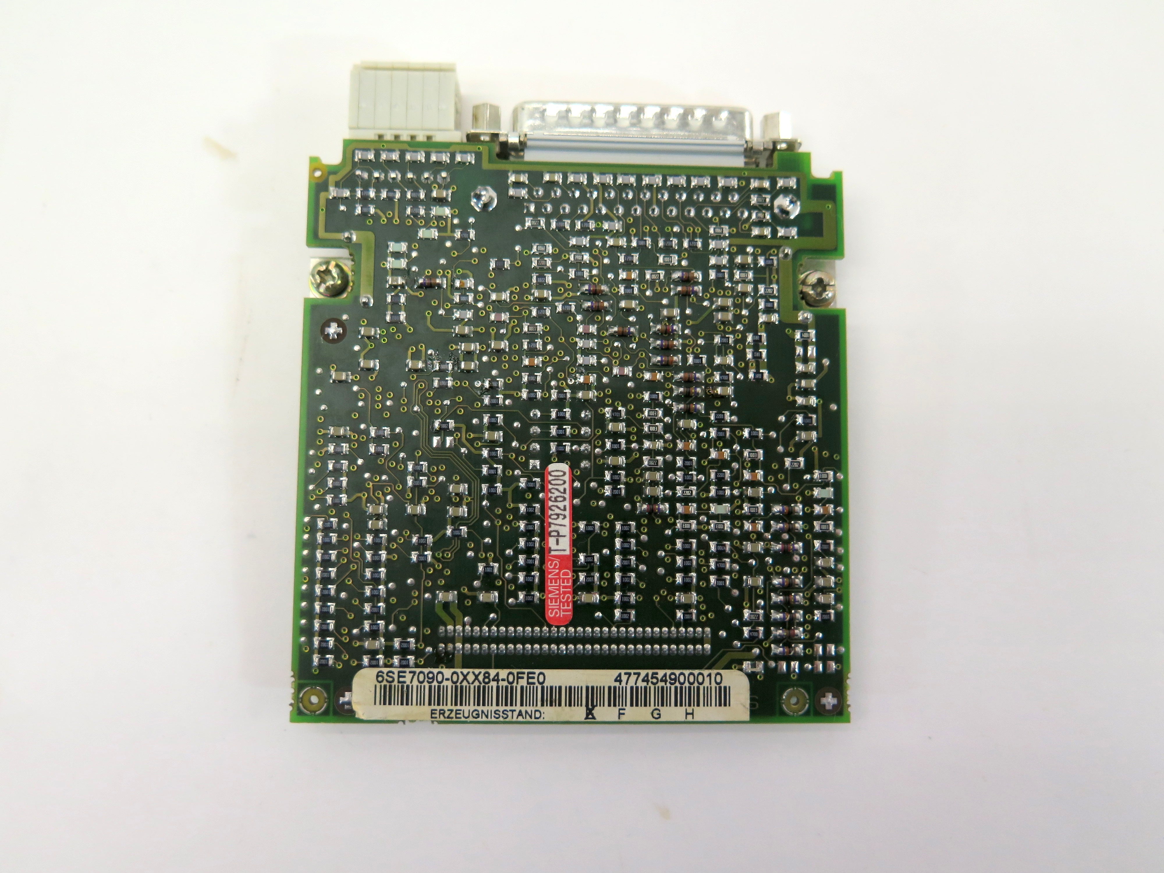 Siemens 6SE7090-0XX84-0FE0 Control Board - Advance Operations