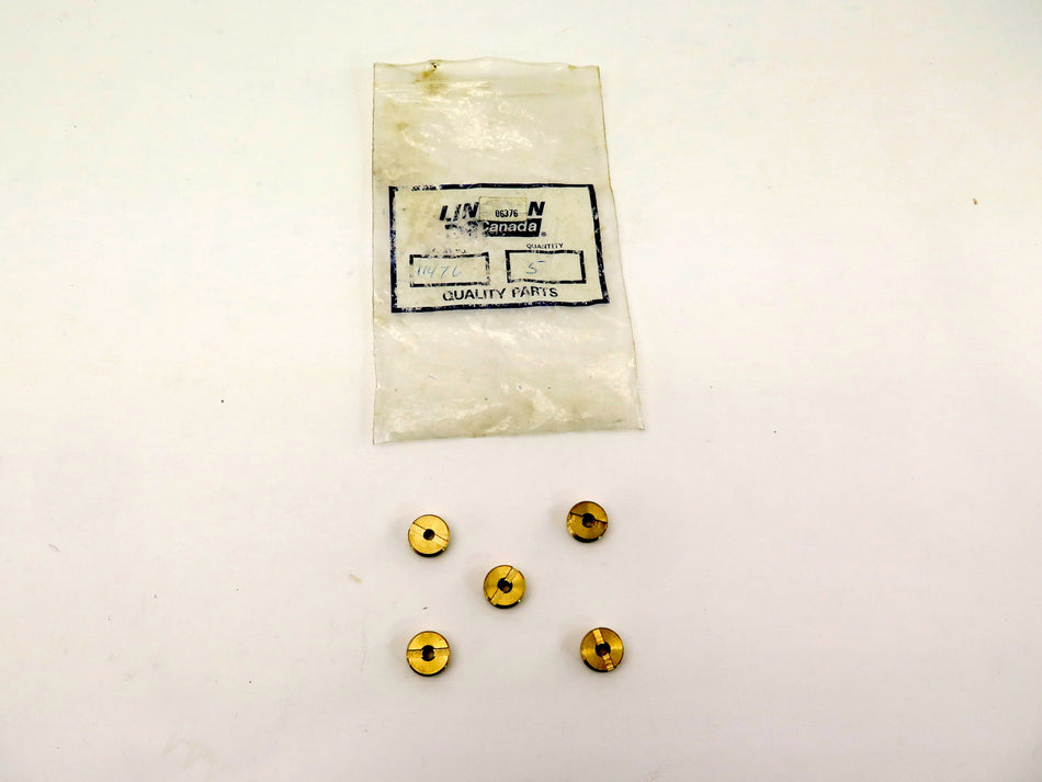 Lincoln 11476 Brass Fitting LOT OF 5 - Advance Operations