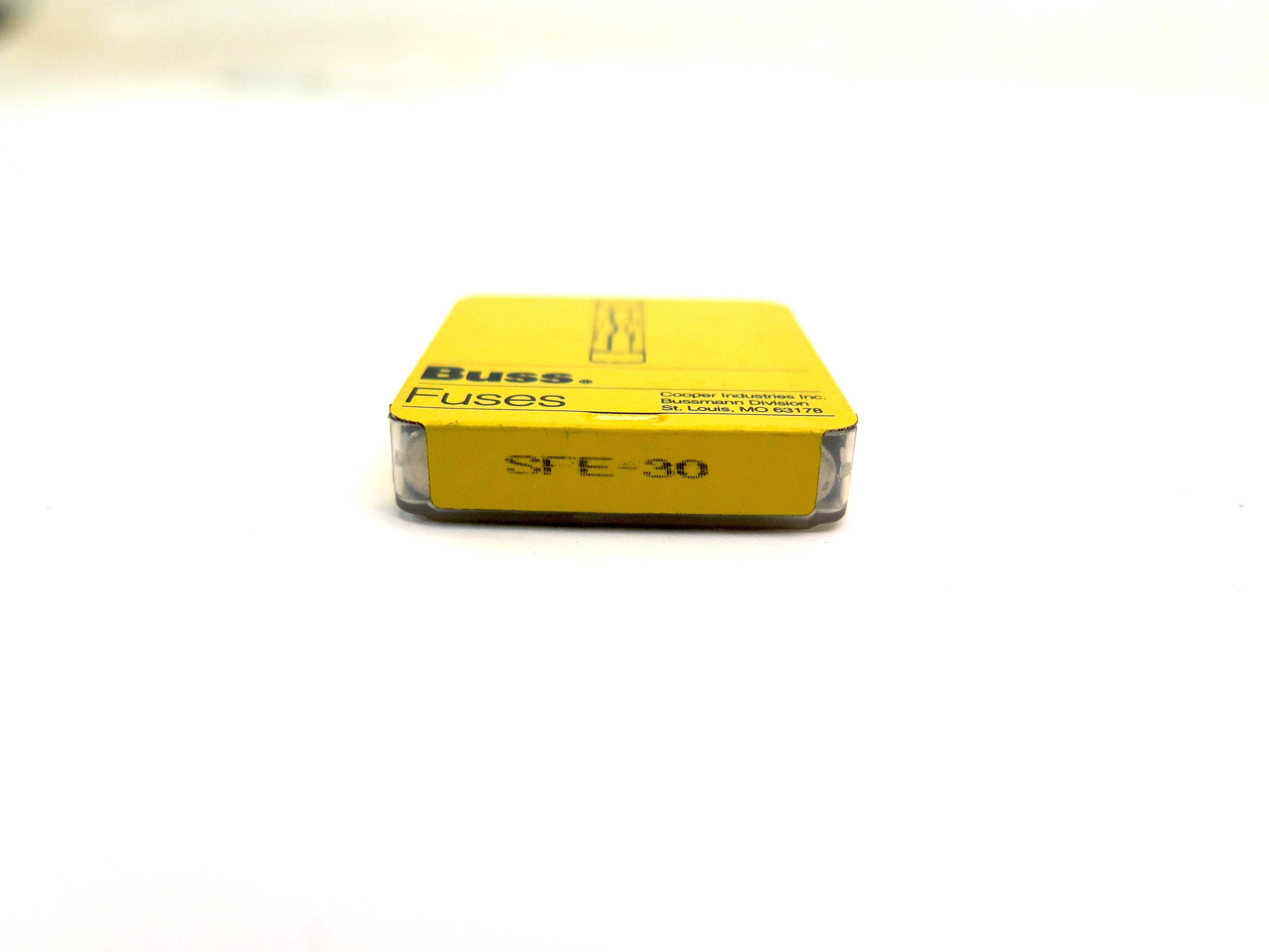 Buss Fuses SFE-30 30A 32V LOT OF 15 - Advance Operations