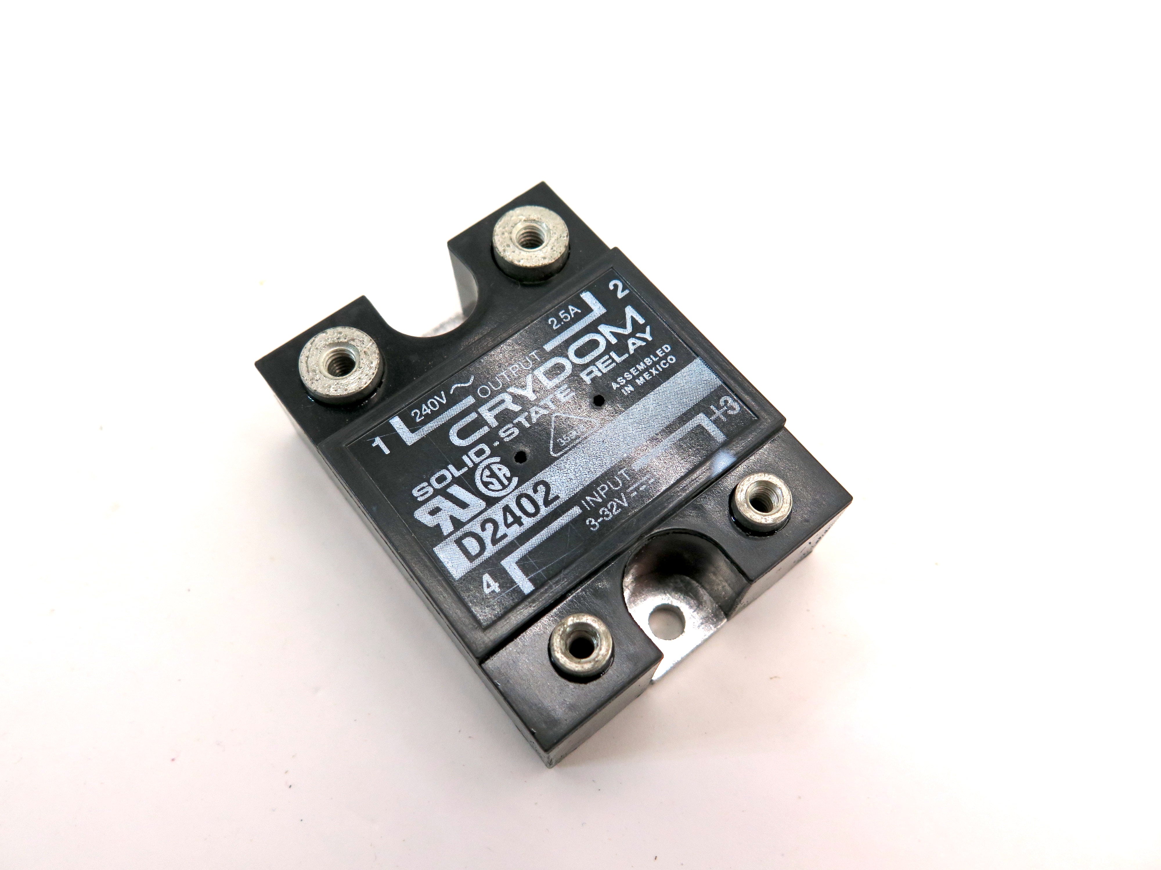 Crydom Solid State Relay D2402 Input 3-32V Output 240V 2.5A - Advance Operations