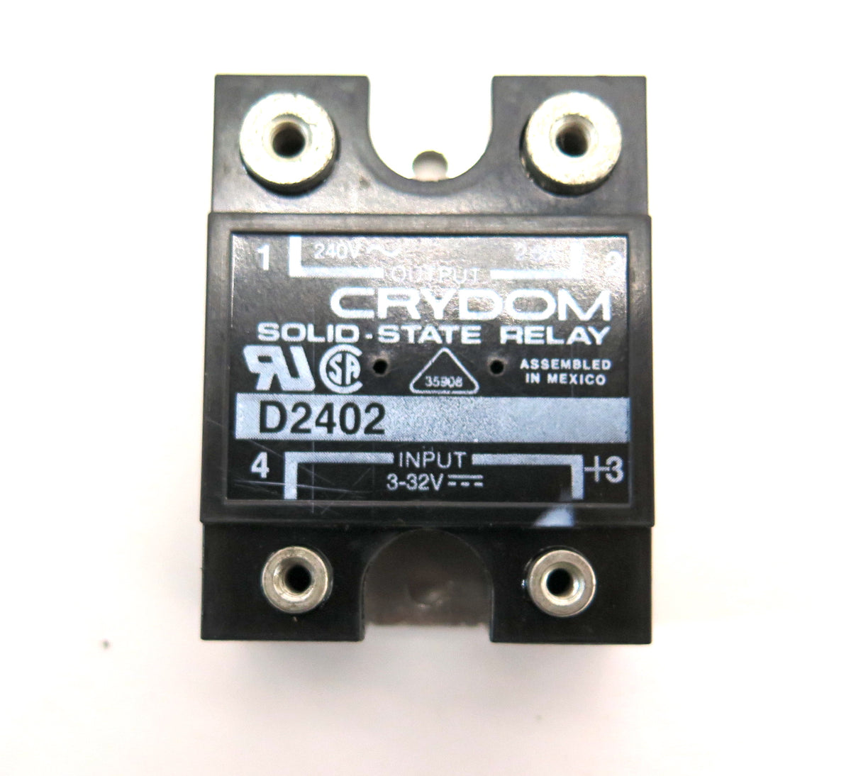 Crydom Solid State Relay D2402 Input 3-32V Output 240V 2.5A - Advance Operations