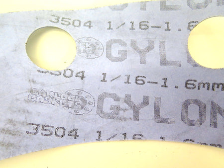 Garlock 37721-6124 Gylon Ring Gasket Blue PTFE 350H 1/16 FF - Advance Operations