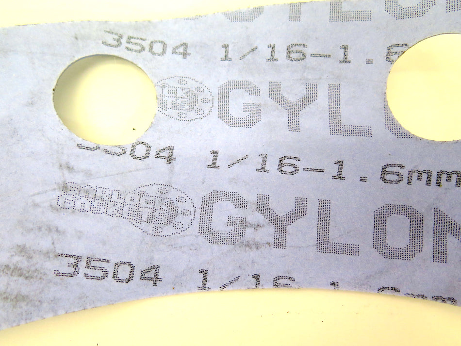Garlock 37721-6124 Gylon Ring Gasket Blue PTFE 350H 1/16 FF - Advance Operations