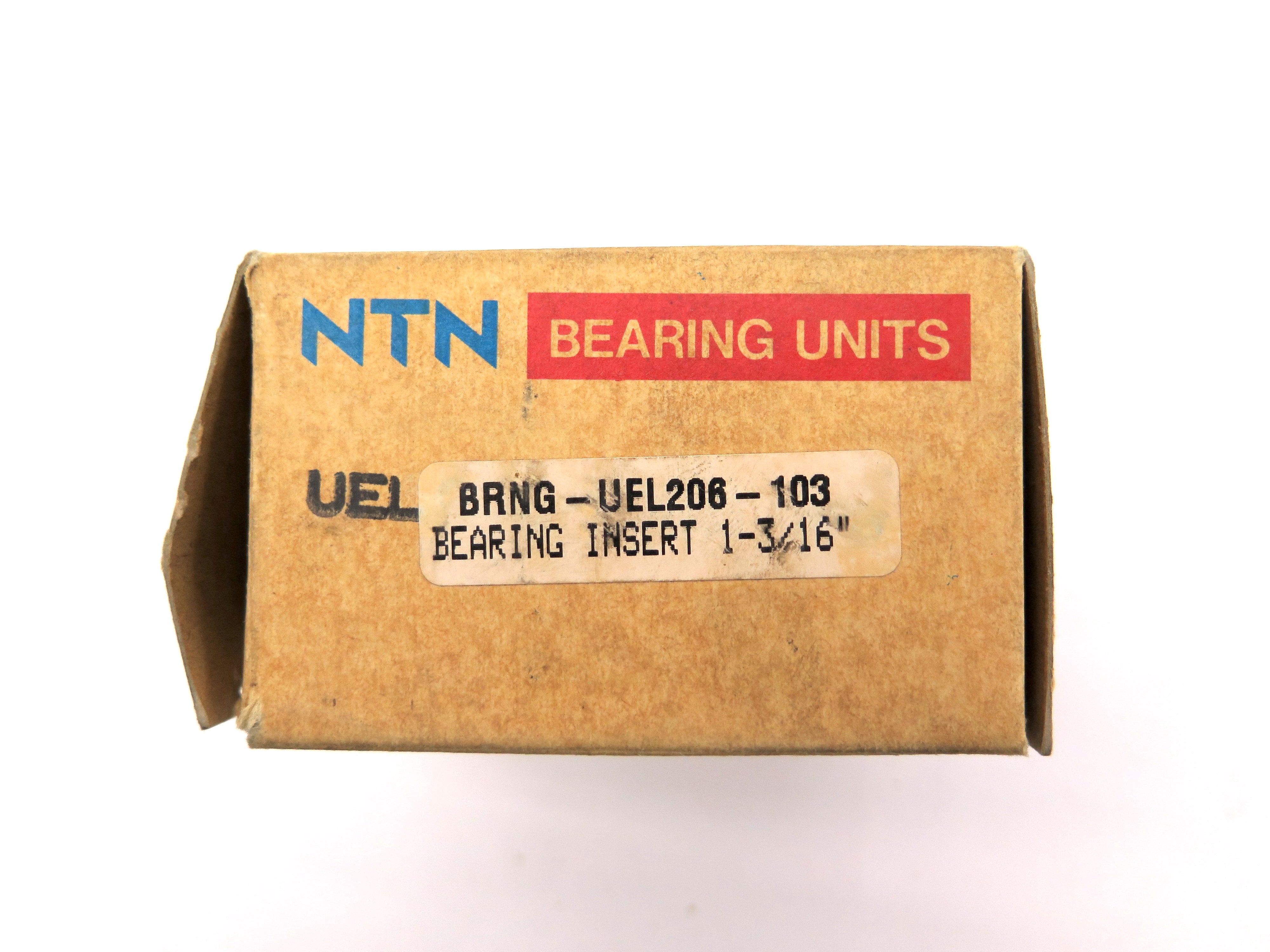NTN UEL206-103D1 Bearing Insert w/ Eccentric Locking Collar, Wide Inner Ring - Advance Operations