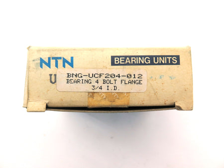 NTN UCF204-012 Bearing 4 Bolt Flange - Advance Operations