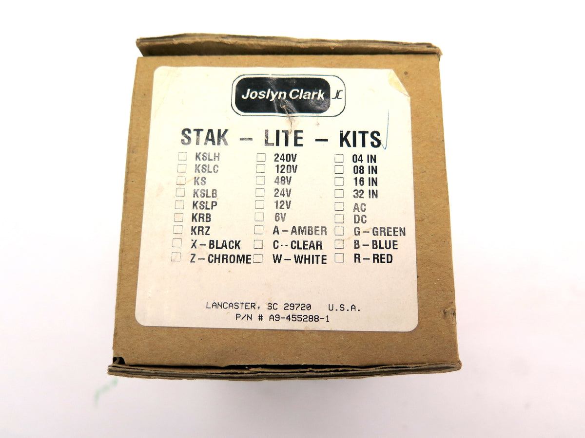 Joslyn Clark Stak Lite BLUE LIGHT Plastic ONLY - Advance Operations