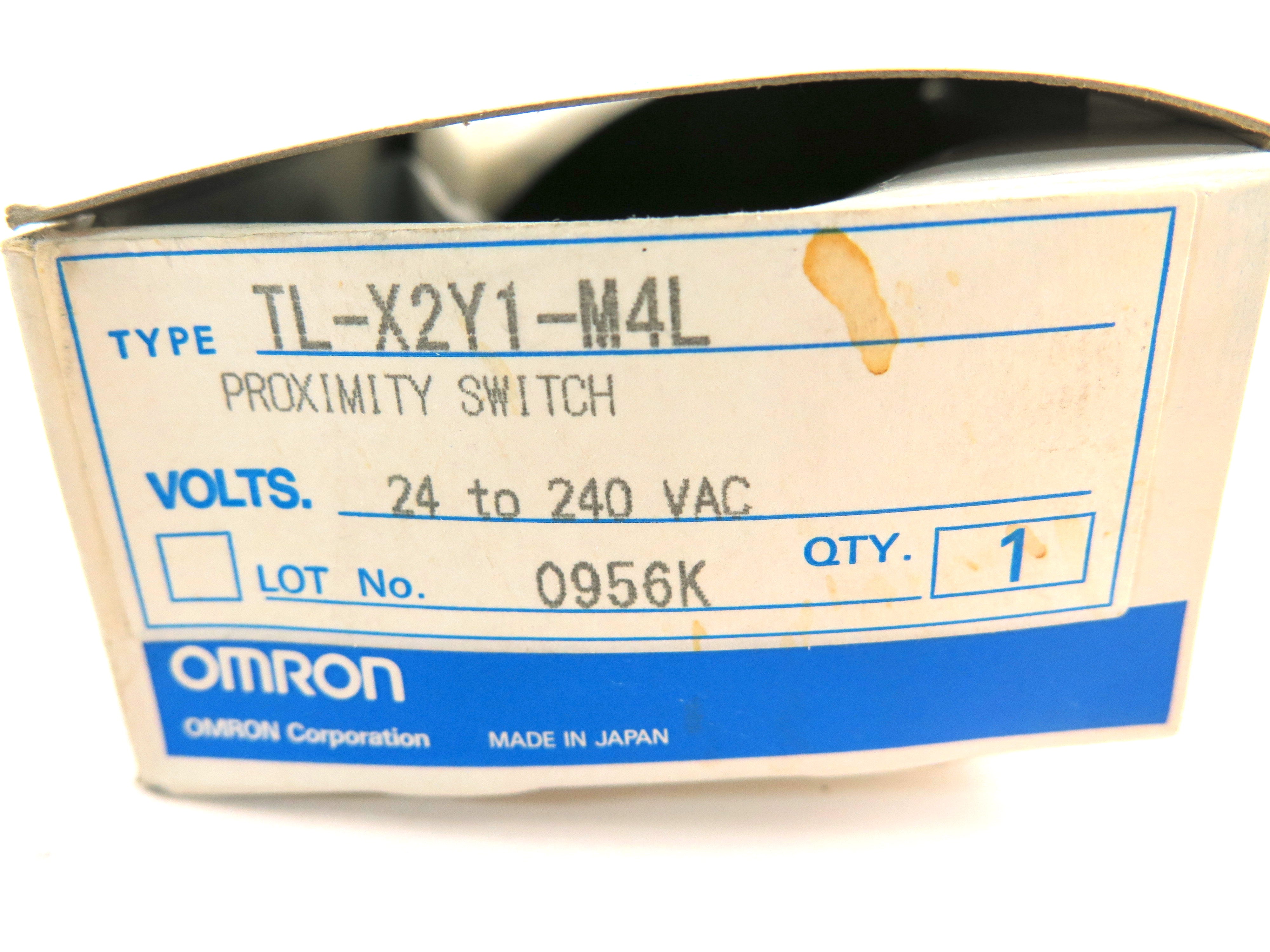 Omron TL-X2Y1-M4L Proximity Sensor 24-240 Vac Lot Of 2 - Advance Operations