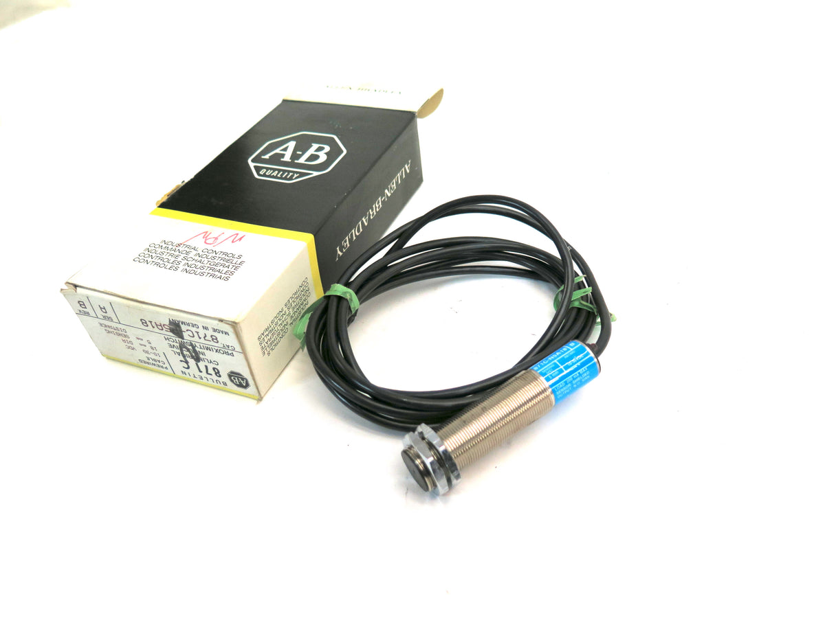 Allen-Bradley 871C-N5A18 Cylindrical Inductive Proximity Switch - Advance Operations