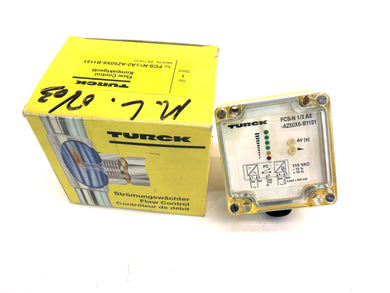 Turck FCS-N1/2A2-AZ50X6-B1151 Flow Control Sensor Monitor - Advance Operations
