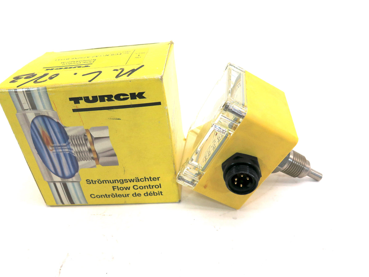 Turck FCS-N1/2A2-AZ50X6-B1151 Flow Control Sensor Monitor - Advance Operations