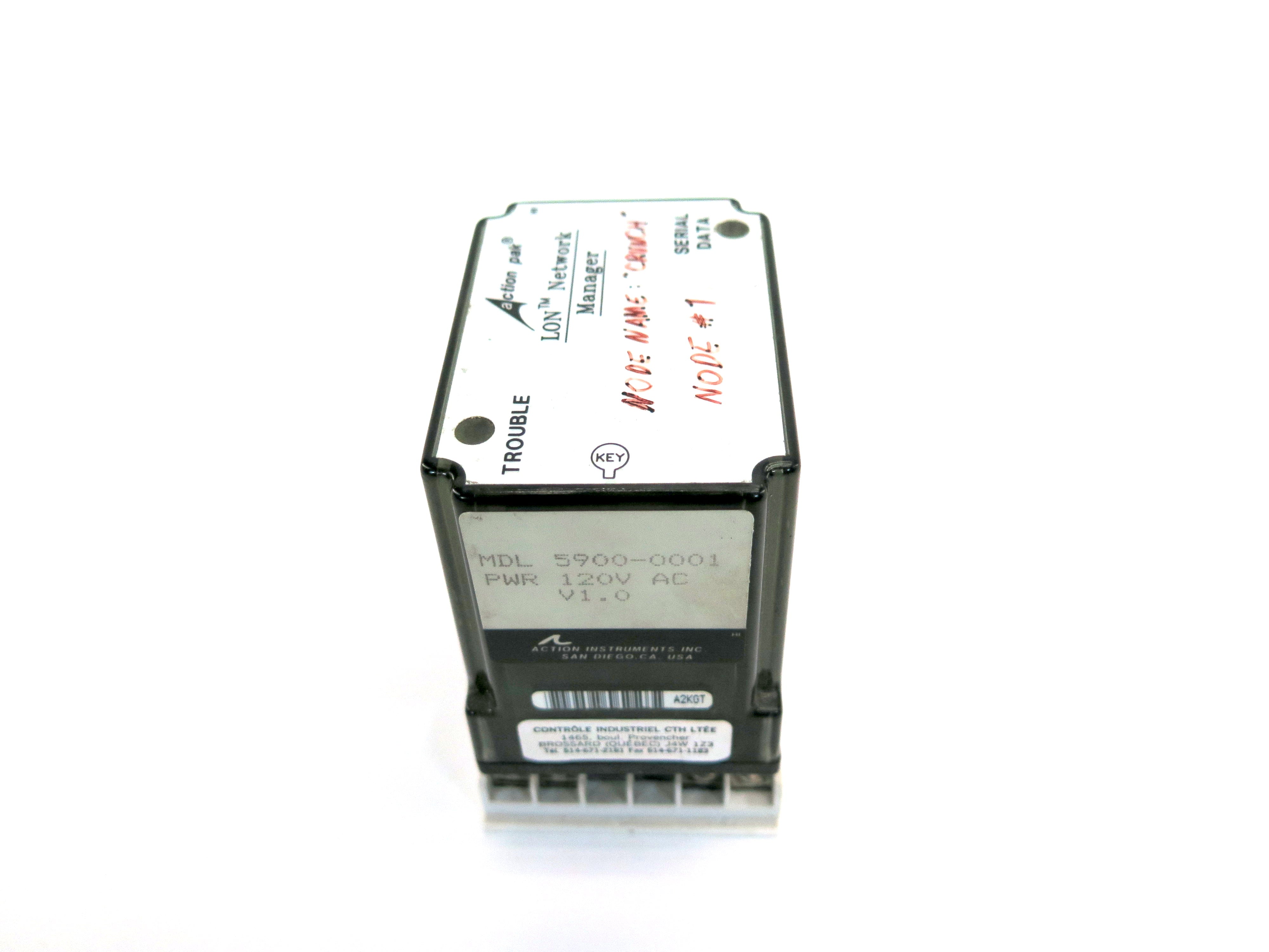 Action Pak 5900-0001 LON Network Manager 120 Vac - Advance Operations