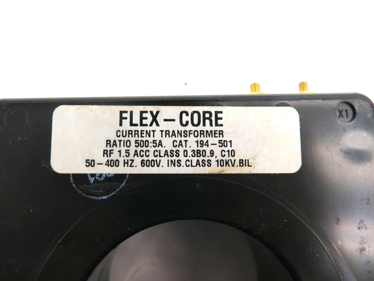 Flex-Core Transformer  LR89403 Ratio 500:5A 600 Vac - Advance Operations