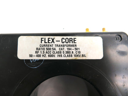 Flex-Core Transformer  LR89403 Ratio 500:5A 600 Vac - Advance Operations