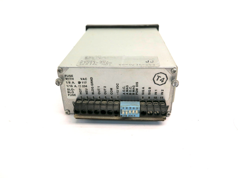 Dynapar MTJR1-0-00 Tachometers 12VDCV 5 Digit - Advance Operations