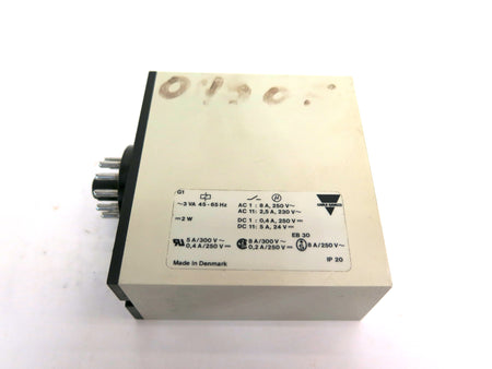 Carl Gavazzi S 110 166 115 Combi Timer Automatic Start 0.15s to 800s 115Vac - Advance Operations