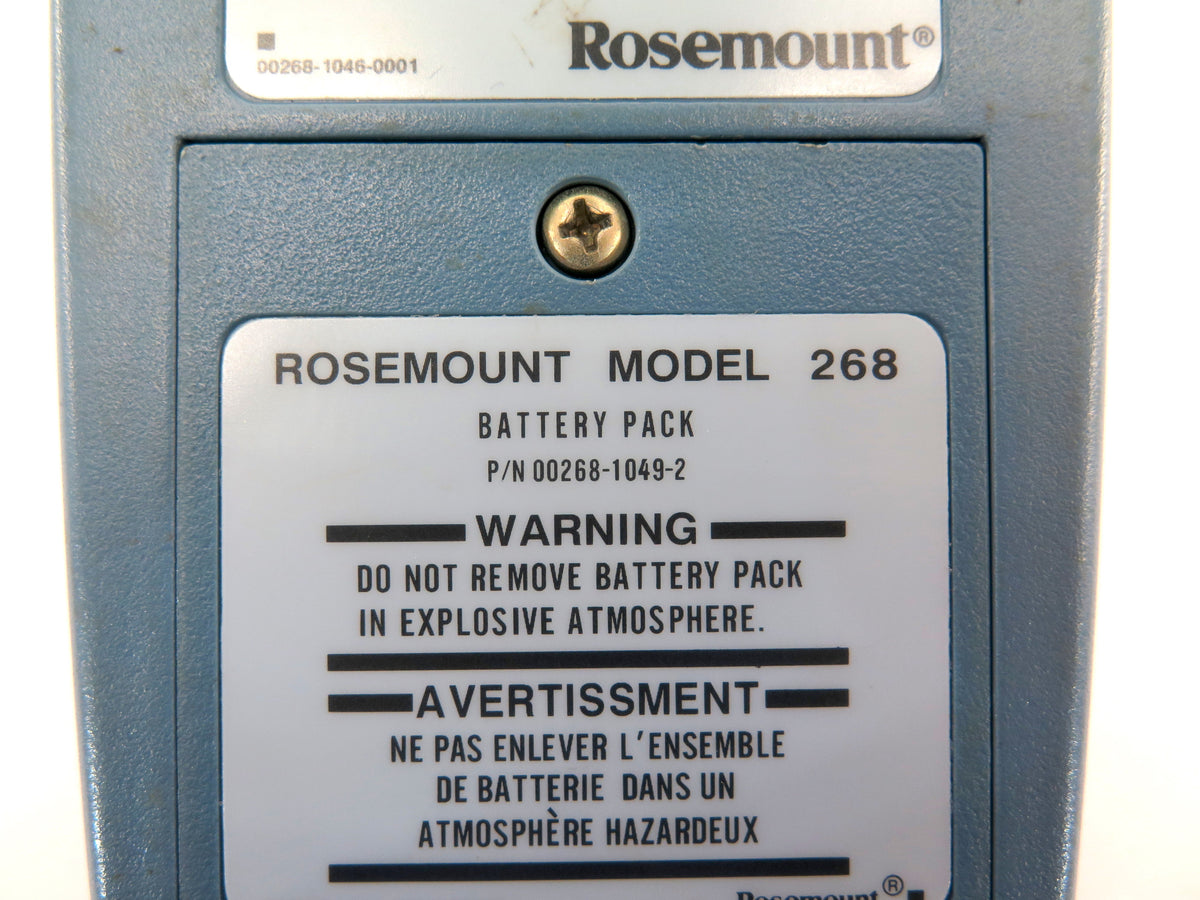 Rosemount 00268-1049-2 Model 268 AD9E Smart Family Interface - Advance Operations
