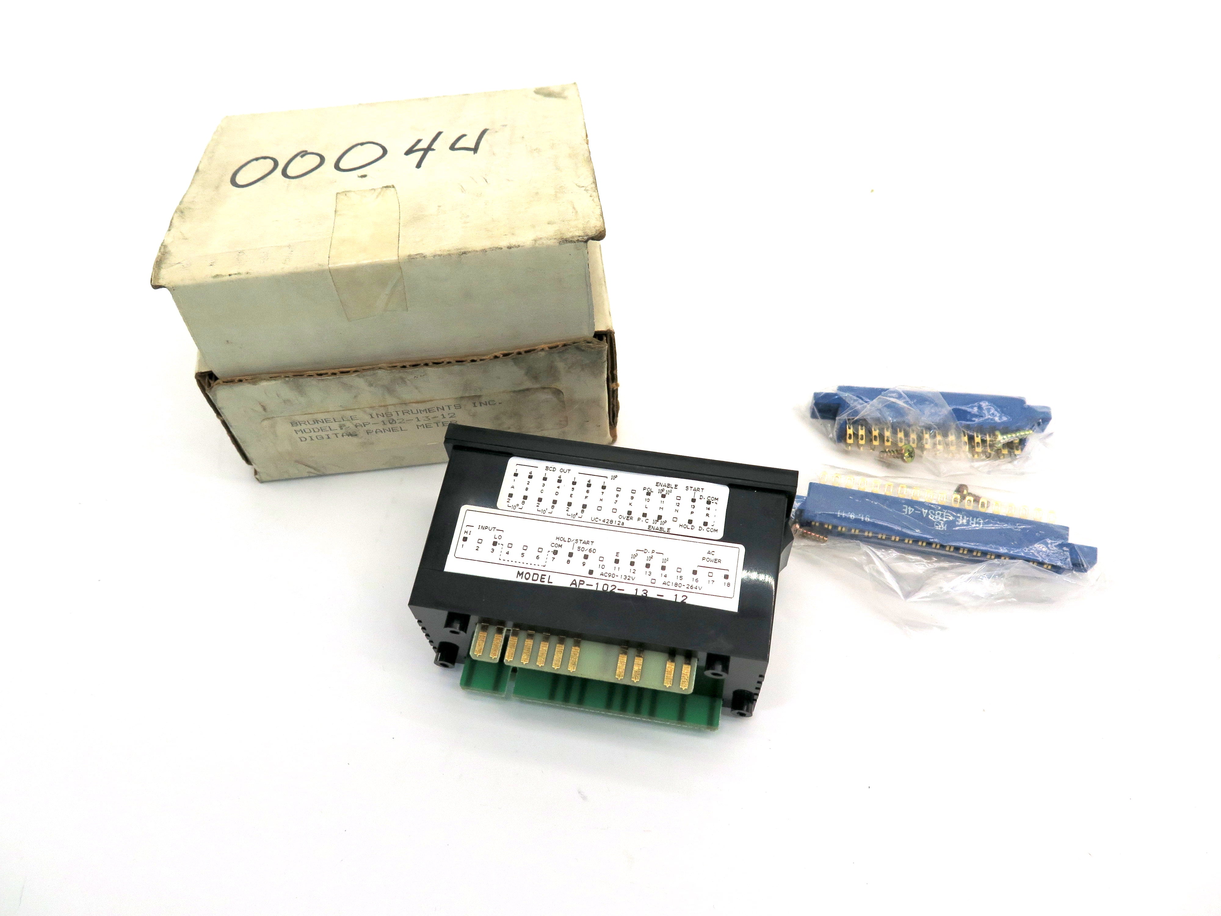 Brunelle Instruments Inc. Model AP-102-13-12 Digital Panel Meter - Advance Operations