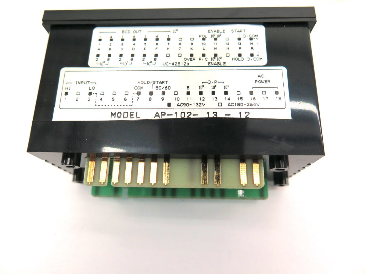 Brunelle Instruments Inc. Model AP-102-13-12 Digital Panel Meter - Advance Operations