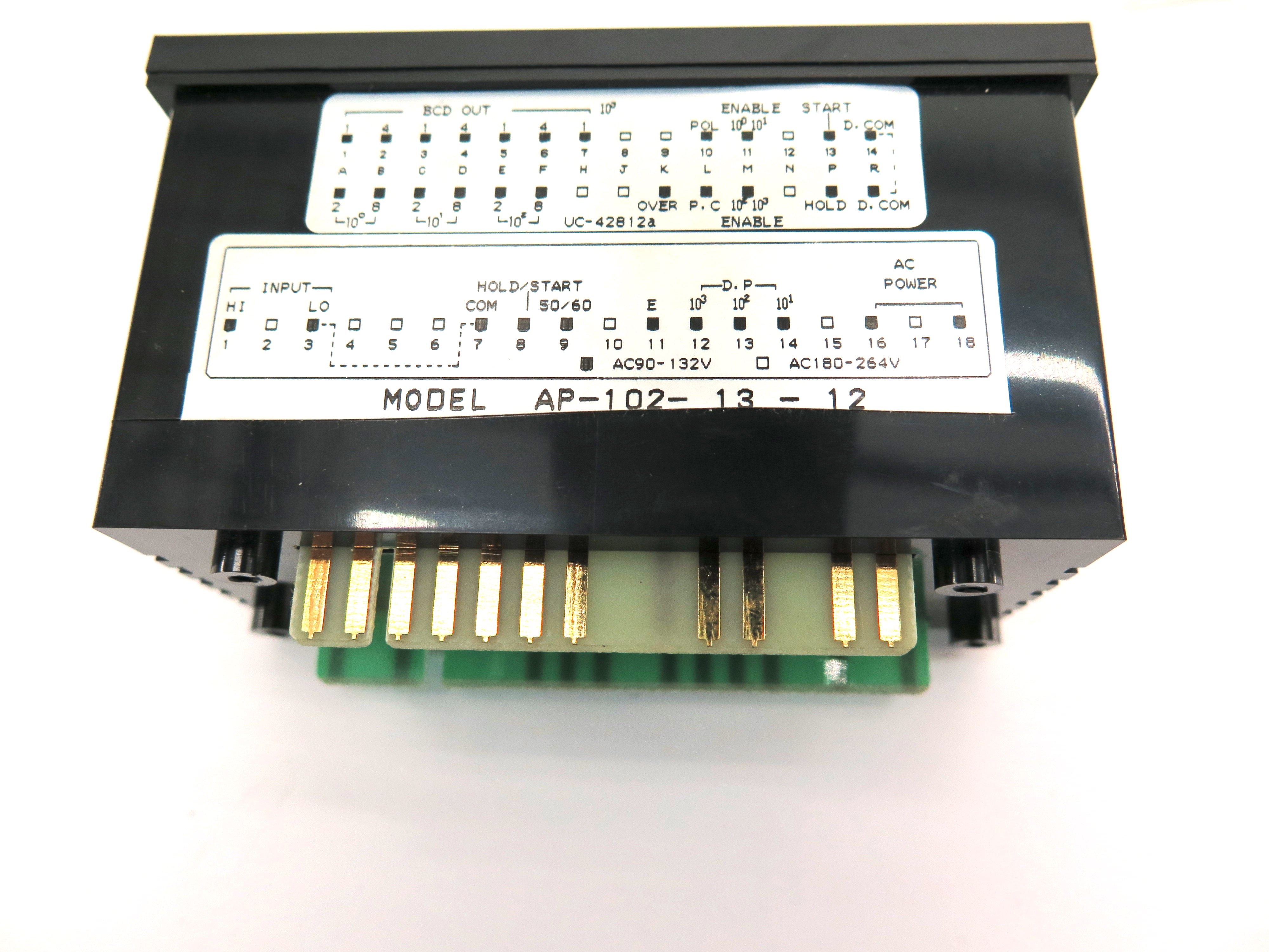 Brunelle Instruments Inc. Model AP-102-13-12 Digital Panel Meter - Advance Operations