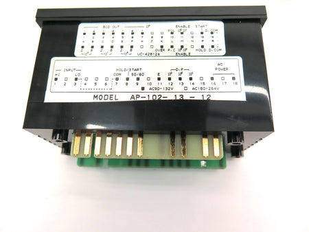 Brunelle Instruments Inc. Model AP-102-13-12 Digital Panel Meter - Advance Operations