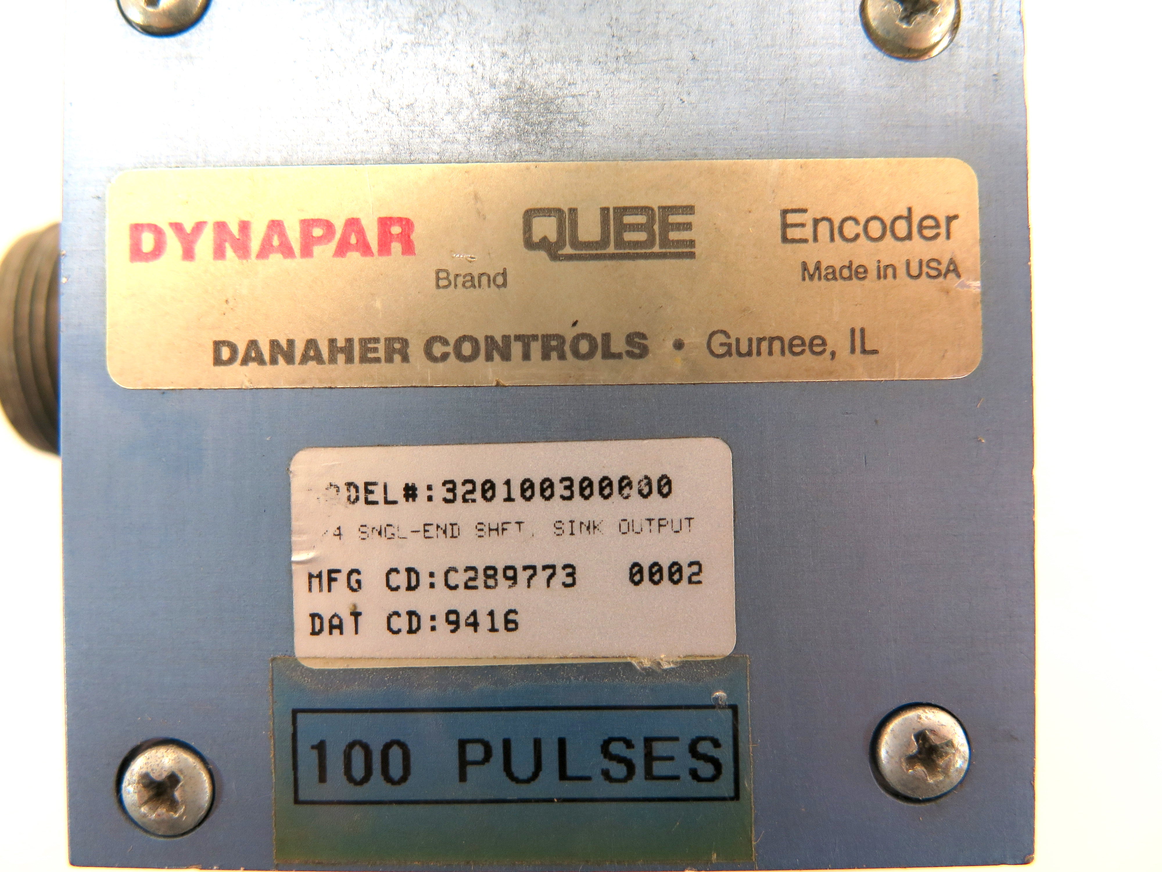 Dynapar 320100300000 Encoder - Advance Operations