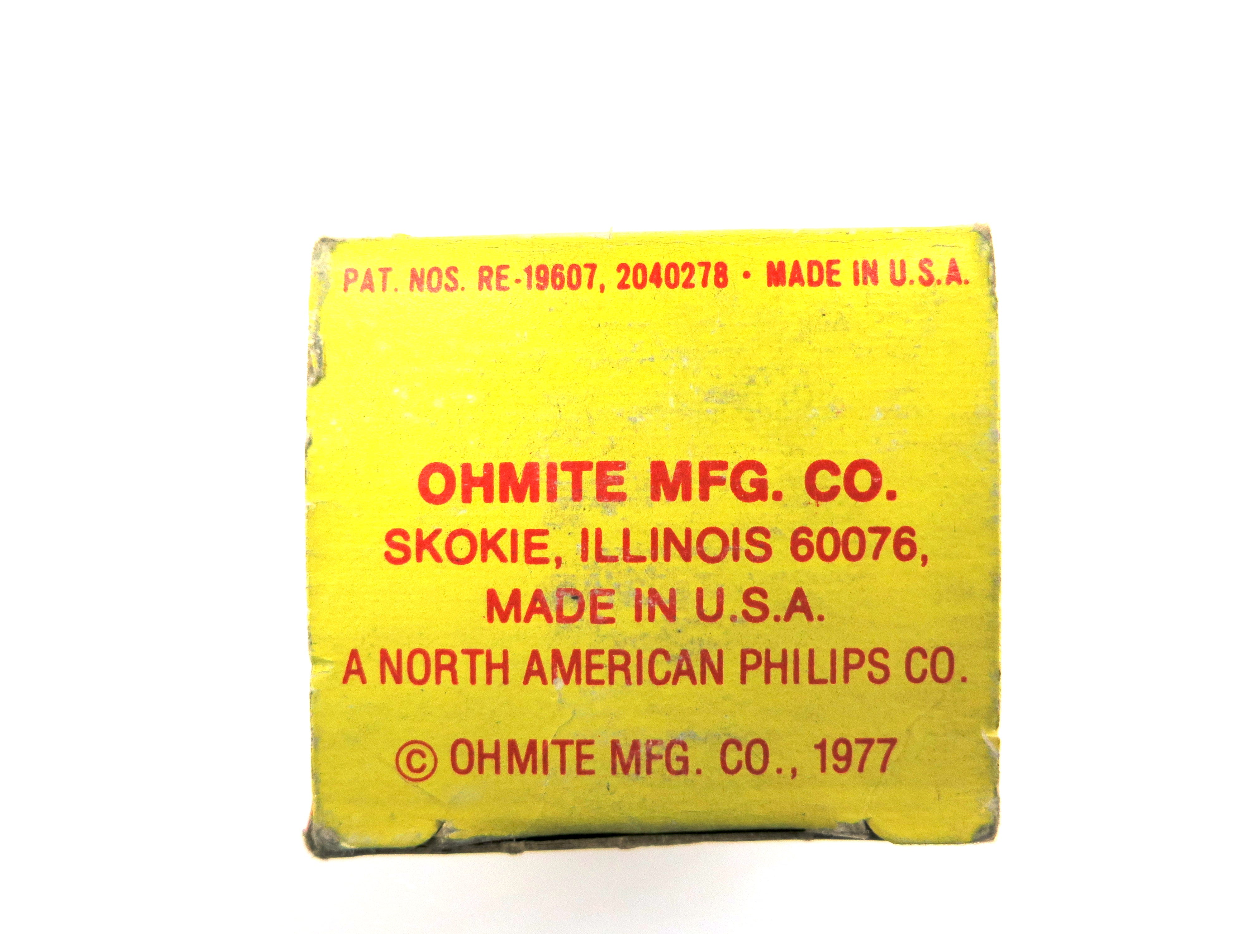 Ohmite RE-19607 2040278 Rheostat Potentiometer - Advance Operations