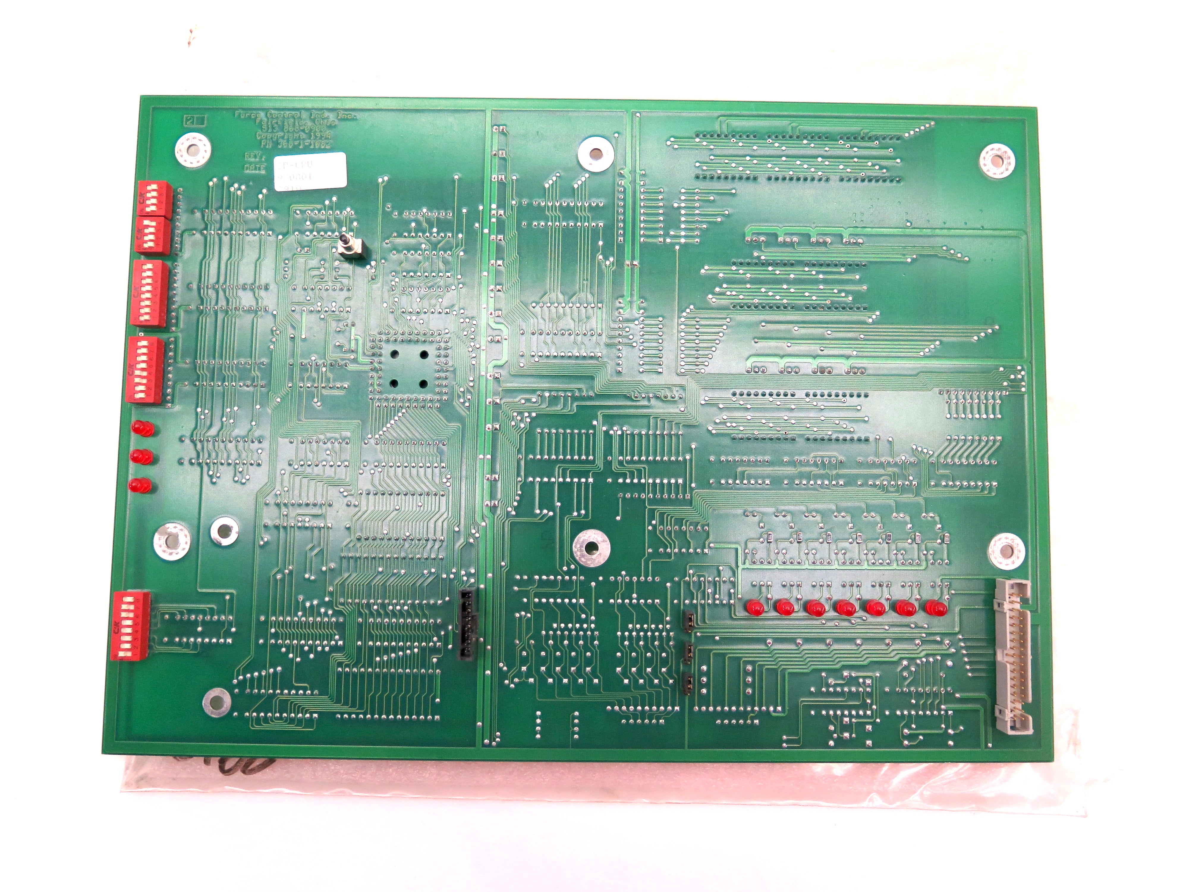 Force Control Industries CPU Board 368-1-1682 ZP-CPU - Advance Operations