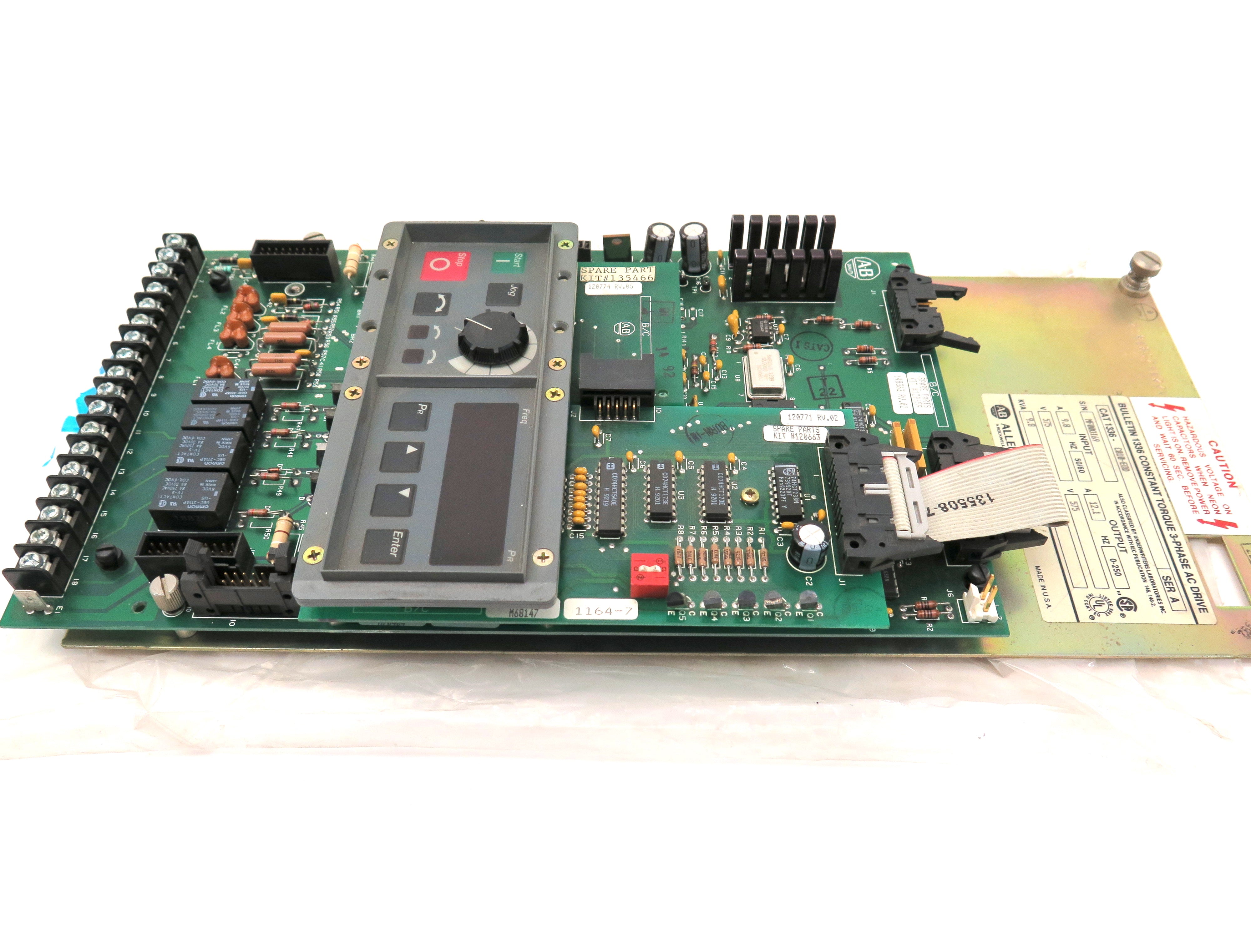 Allen-Bradley 120659 148363 SPK Control Board With Display 120663 120771 13546 - Advance Operations