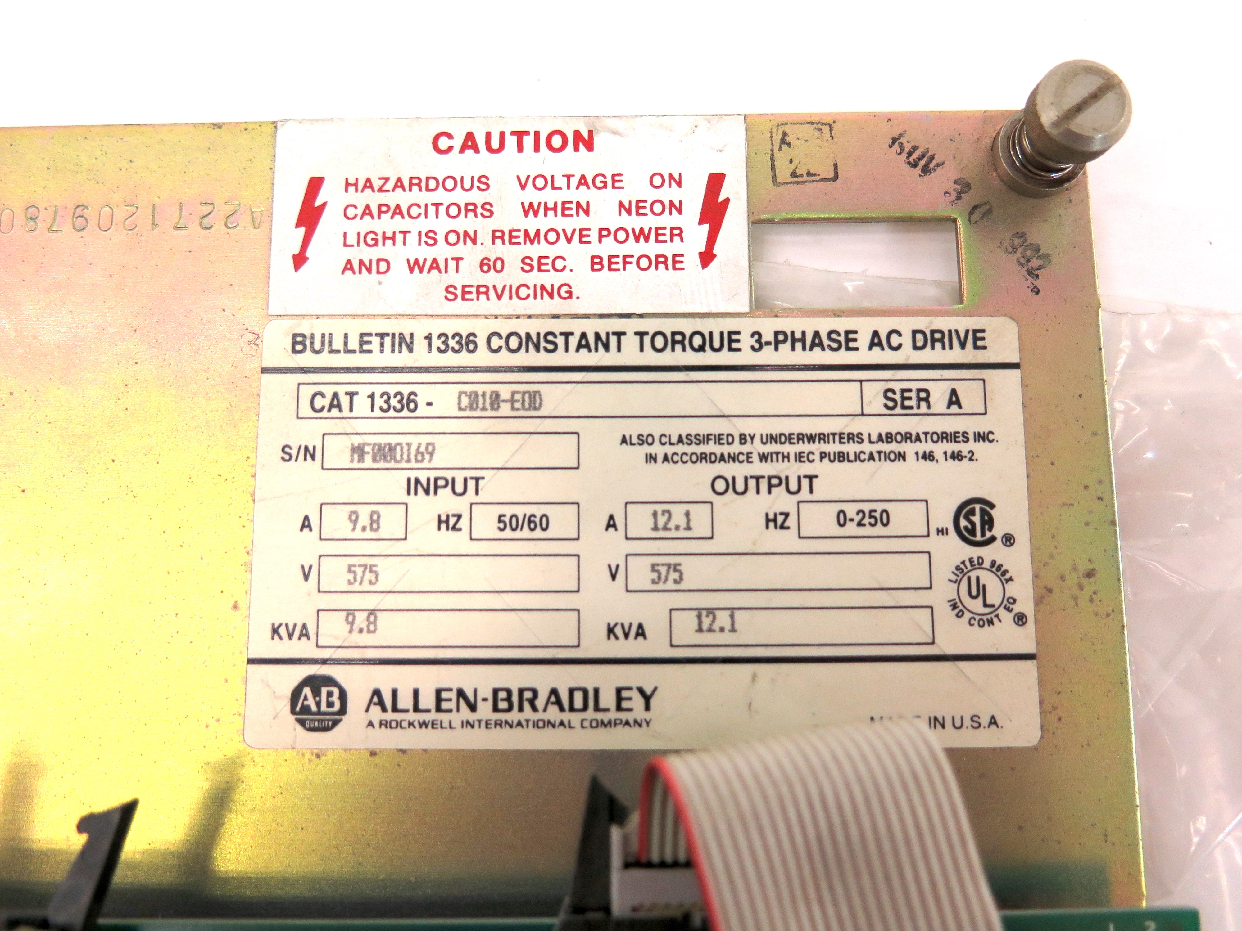 Allen-Bradley 120659 148363 SPK Control Board With Display 120663 120771 13546 - Advance Operations