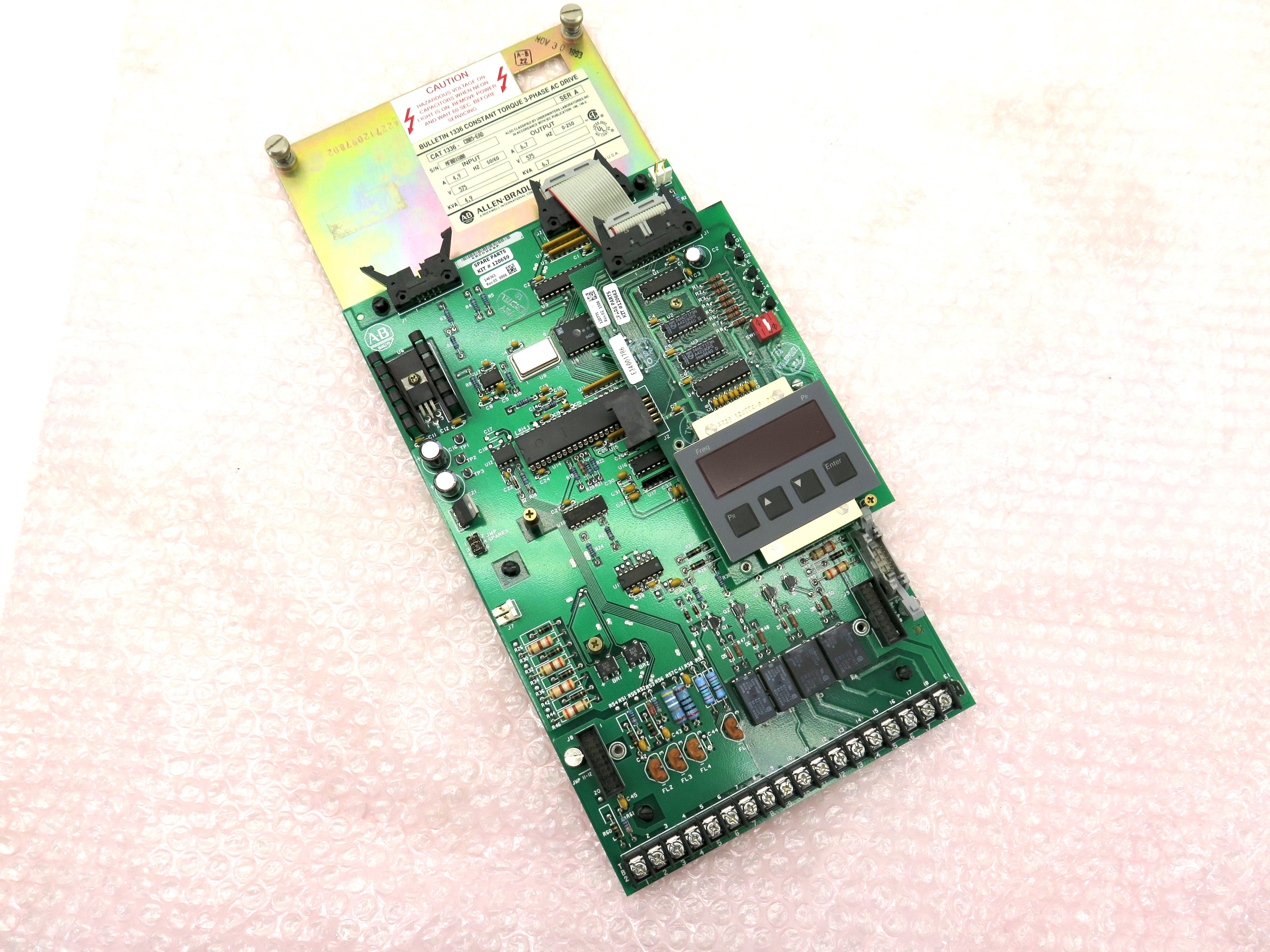 Allen-Bradley 120659 148363 SPK Control Board With Display 120663 1207