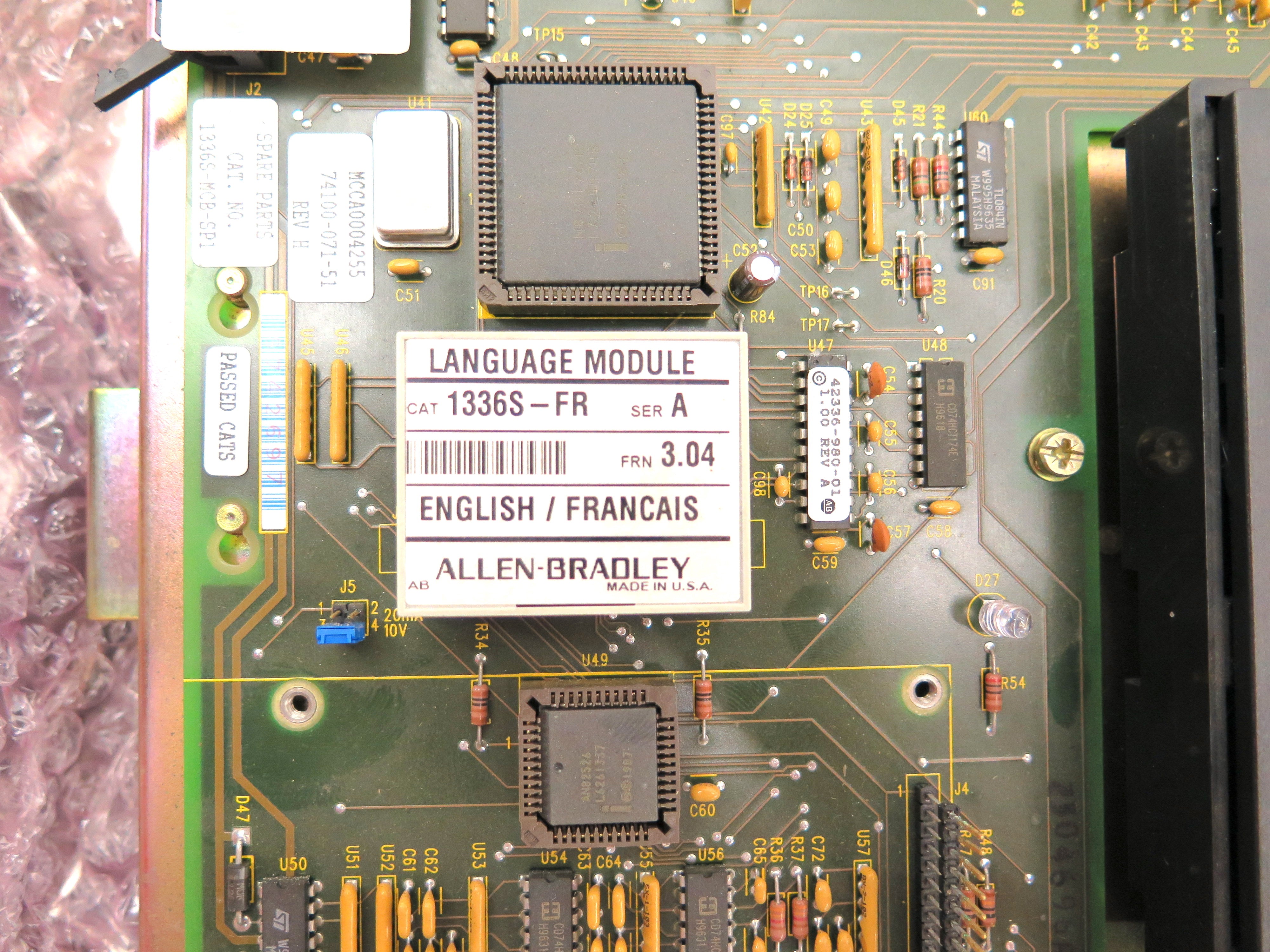 Allen-Bradley 1336S-MCB-SP1 74100-071-51 1336S Drive Board - Advance Operations