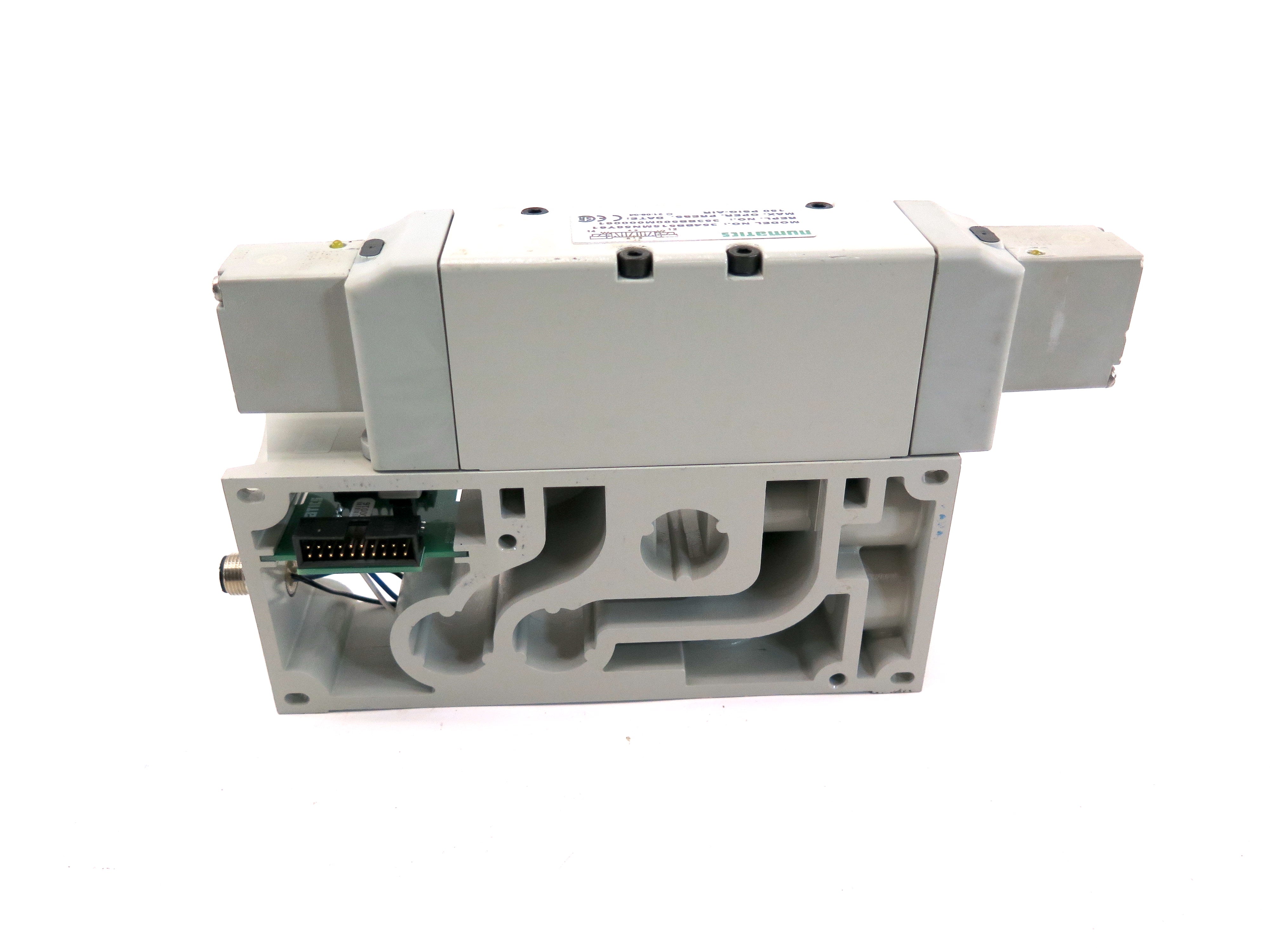 Numatics 354BB515MN56Y61 150 PSIG Pneumatic Valve With Manifold - Advance Operations