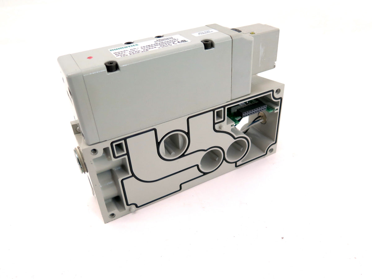 Numatics 354BA4Z2MN56Y61 150 PSIG 24VDC Pneumatic Valve With Manifold - Advance Operations