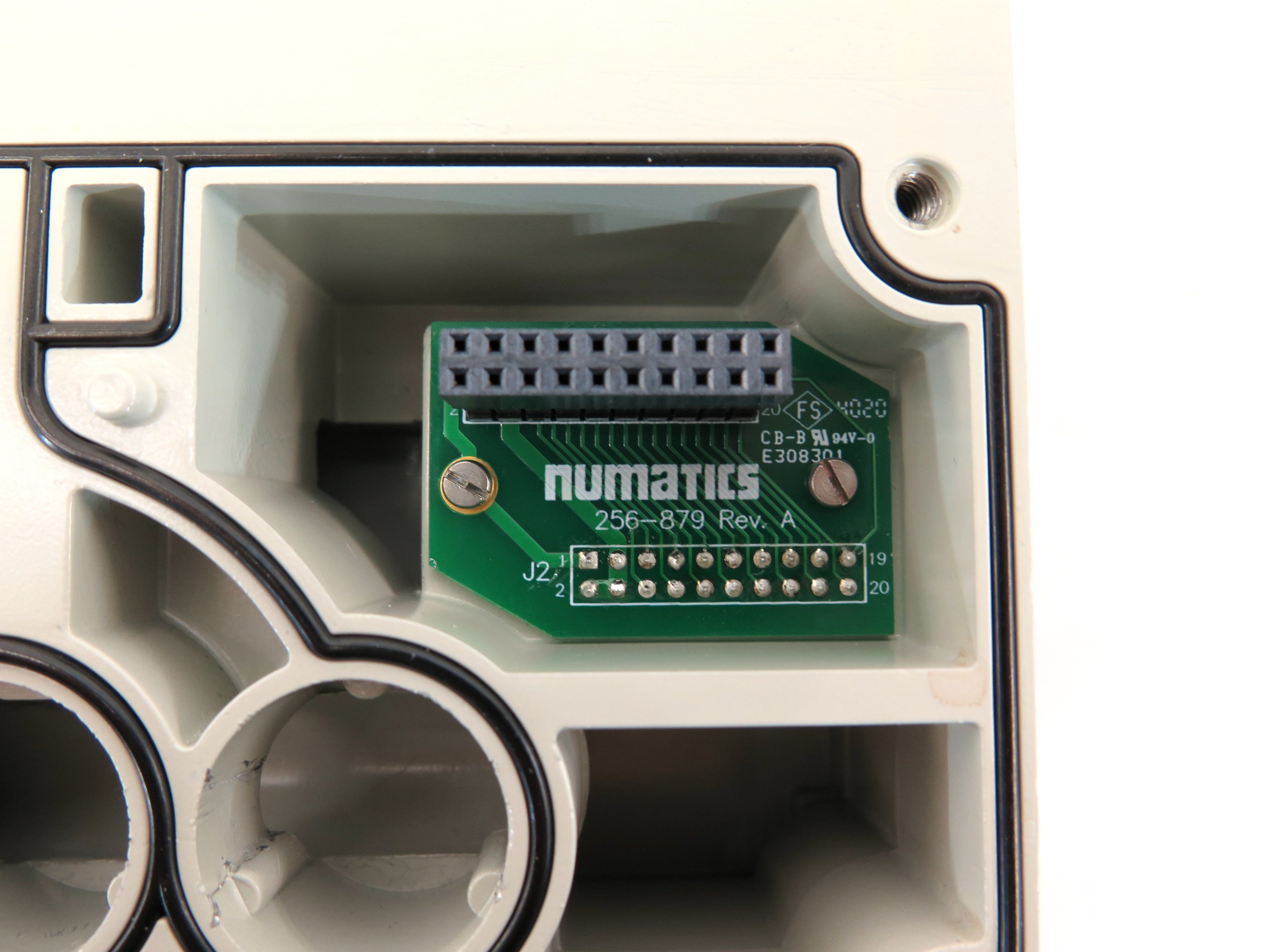 Numatics / Aventics 256-879 Pneumatic Manifold Extremity For Assembly 021904 - Advance Operations
