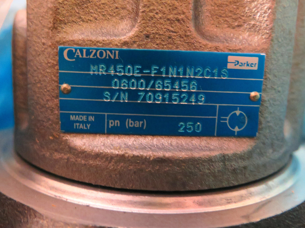 Parker Calzoni MR540E-F1N1N2C1S0600 Radial Hydraulic Piston Motor - Advance Operations