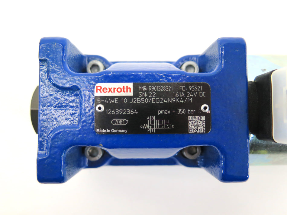 Rexroth R901328321 Solenoid Hydraulic Valve - Advance Operations