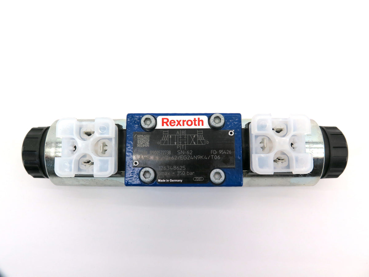 Rexroth 4WE 6 E67-62/EG24N9K4/T06 Solenoid Hydraulic Valve R900572738 - Advance Operations