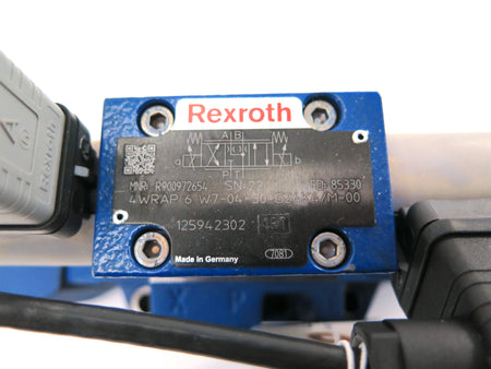Rexroth 4 WRAP 6 W7-04-30=G24K4/M=00 Proportional Hydraulic Valve  R900972654 - Advance Operations