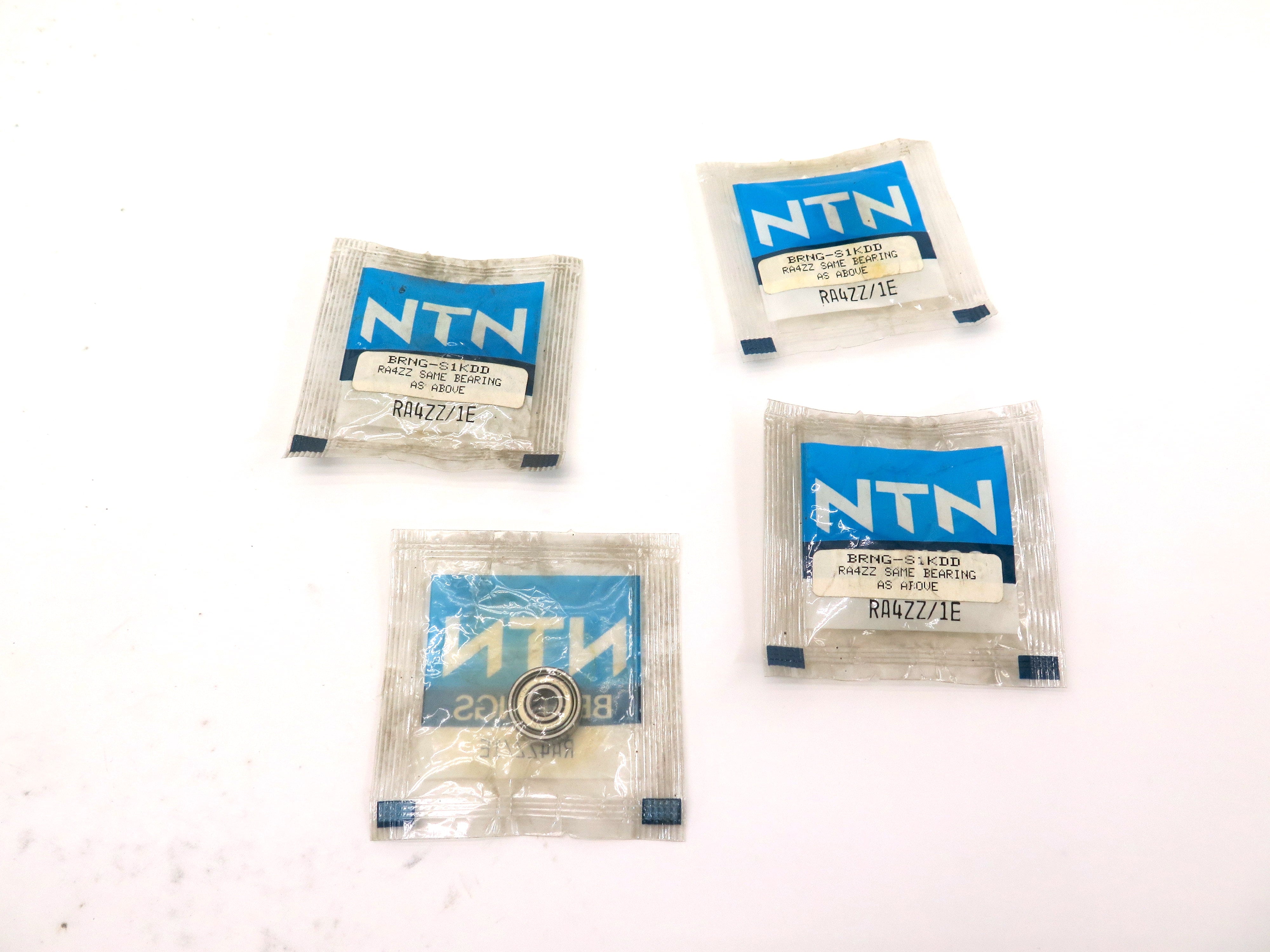 NTN RA4ZZ/1E Groove Radial Ball Bearing LOT OF 4 - Advance Operations