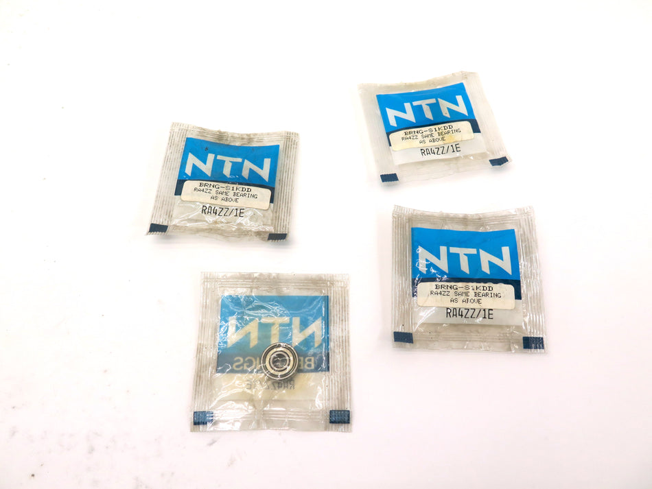 NTN RA4ZZ/1E Groove Radial Ball Bearing LOT OF 4 - Advance Operations